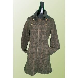 PrAna Rustic Chic Sweater Coat Size Small